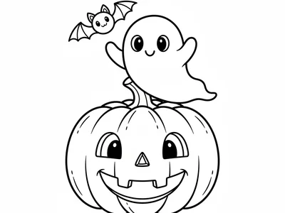 Halloween coloring pages