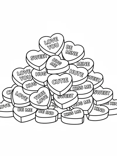 Candy Conversation Hearts