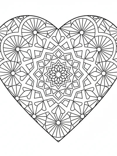 Heart Mandala