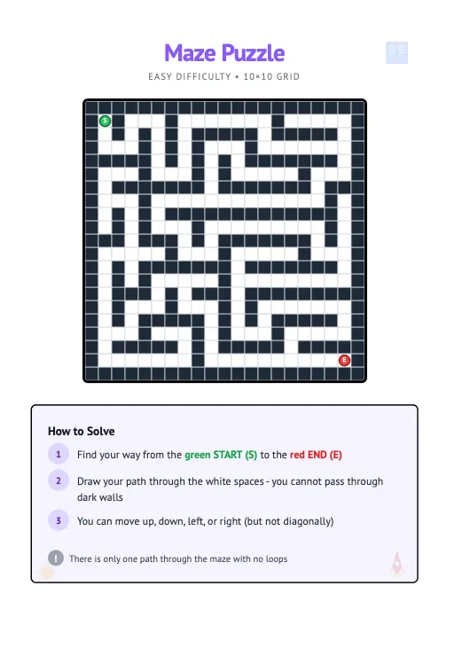 Maze Generator example 1