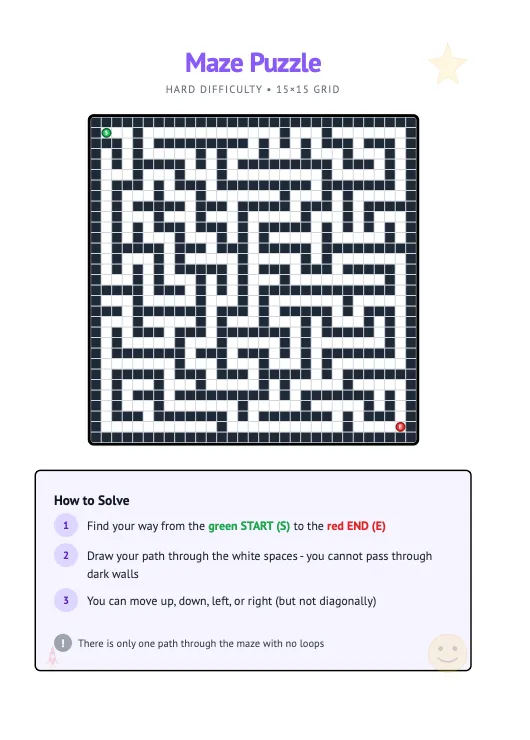 Maze Generator example 3